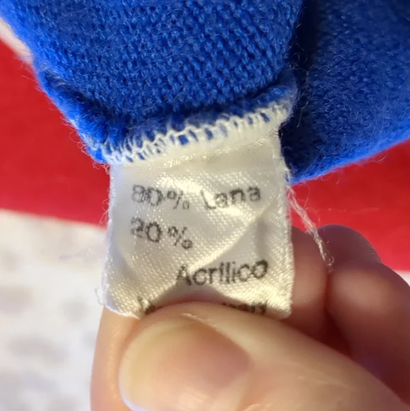 Vintage Italian Cycling Race Jersey Wool Quarter Zip Sweater Monza Italy Medium - Picture 5 of 8